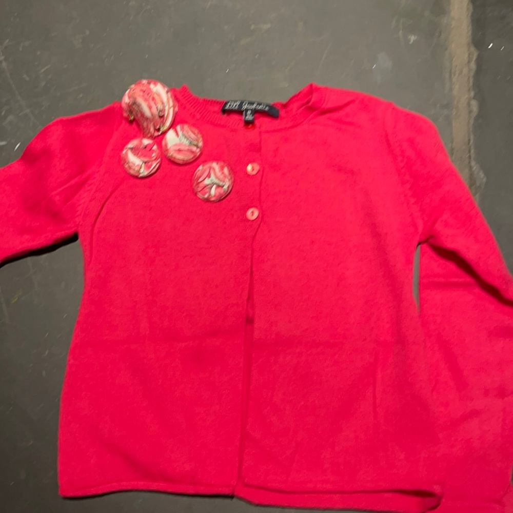 Lili Gaufrette girls cardigan